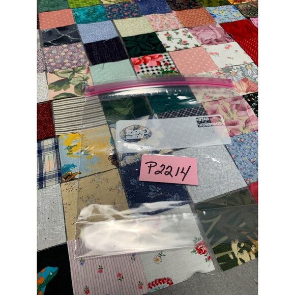 Multicolor 297 Precut 2" Cotton Fabric Squares Quilting & Crafting Sew - Picture 5 of 5